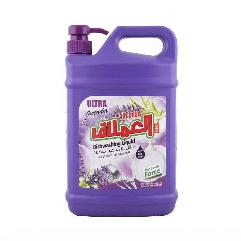 Al Emlaq Ultra Lavender Dishwashing Liquid 1200ml — image 1