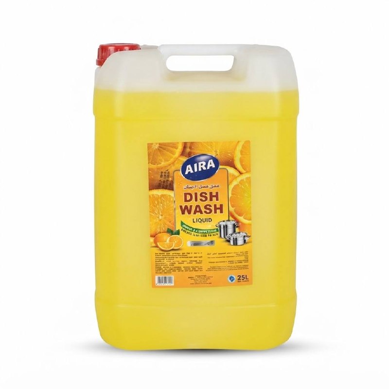 Aira Dish Wash Liquid Lemon 25L — image 1